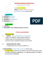 Esquema y Oracionalzación