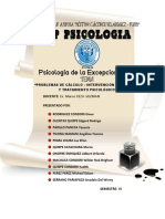 Tratamiento de Niños Con Discalculia Ps. Excepcionalidad