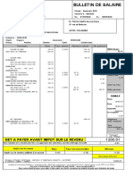 Fiche de Paye Stagiare