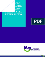 Protocolo de Evaluación Y Atención Inmediata Del Recién Nacido