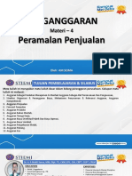 Peranggaran - #4 Forecasting Penjualan