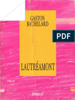 BACHELARD. Gaston; Lautreamont