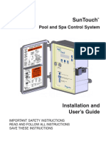 Pentair Suntouch User Manual