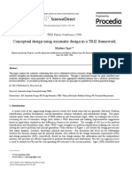 Conceptual Design Using Axiomatic Design in A TRIZ Framework