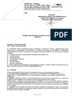 Norme procedurale interne de achzitii - revizia 3