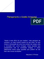 Planejamento e Gestão Ambiental