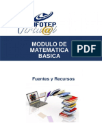 Matematica Basica de Auxiliar Ventas