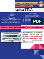 Técnica TIVA - Grupo A1