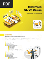 UI UX Course Syllabus 24 | PDF