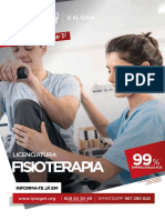 Fisioterapia - 99% de empregabilidade