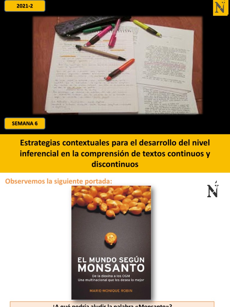 Estrategias de Inferencia en Lectura | PDF | Palabra | Lingüística