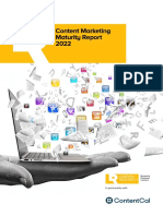 Content Marketing Maturity Report 2022