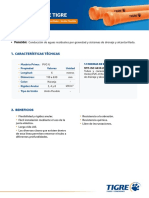 003 Ficha Técnica NTP ISO 4435 UNIÓN FLEXIBLE DRENAJE Y ALCANTARILLADO - 1