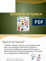 Gerencia de Marca