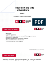 Diapositiva - S06. s1 Creencias en Mi Desarrollo Profesional