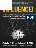 ¡Influencia 47 Tácticas Psicológicas Prohibidas Que Puede Utilizar para Motivar, Influir y Persuadir A Su Cliente Potencial by Dan Lok (Lok, Dan)