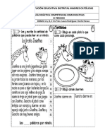 Institución Educativa Distrital Madres Católicas: Guía Didáctica Competencias Comunicativas Iii Periodo