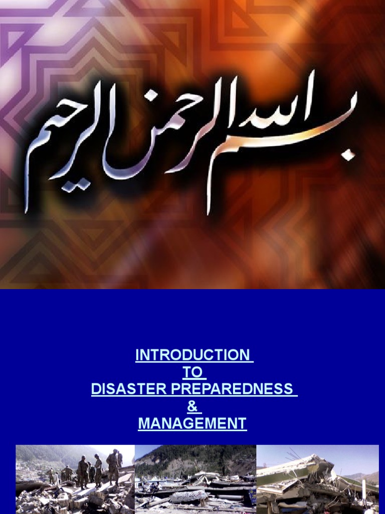 0 Introduction To Urdu Book Pdf Emergency Management Safety