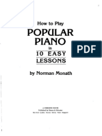 (Norman Monath, Hal David) How To Play Popular Pia