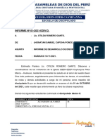 Informe de Discipulado11