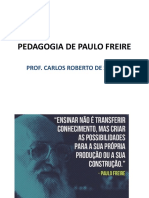 SLIDES PEDAGOGIA DE PAULO FREIRE