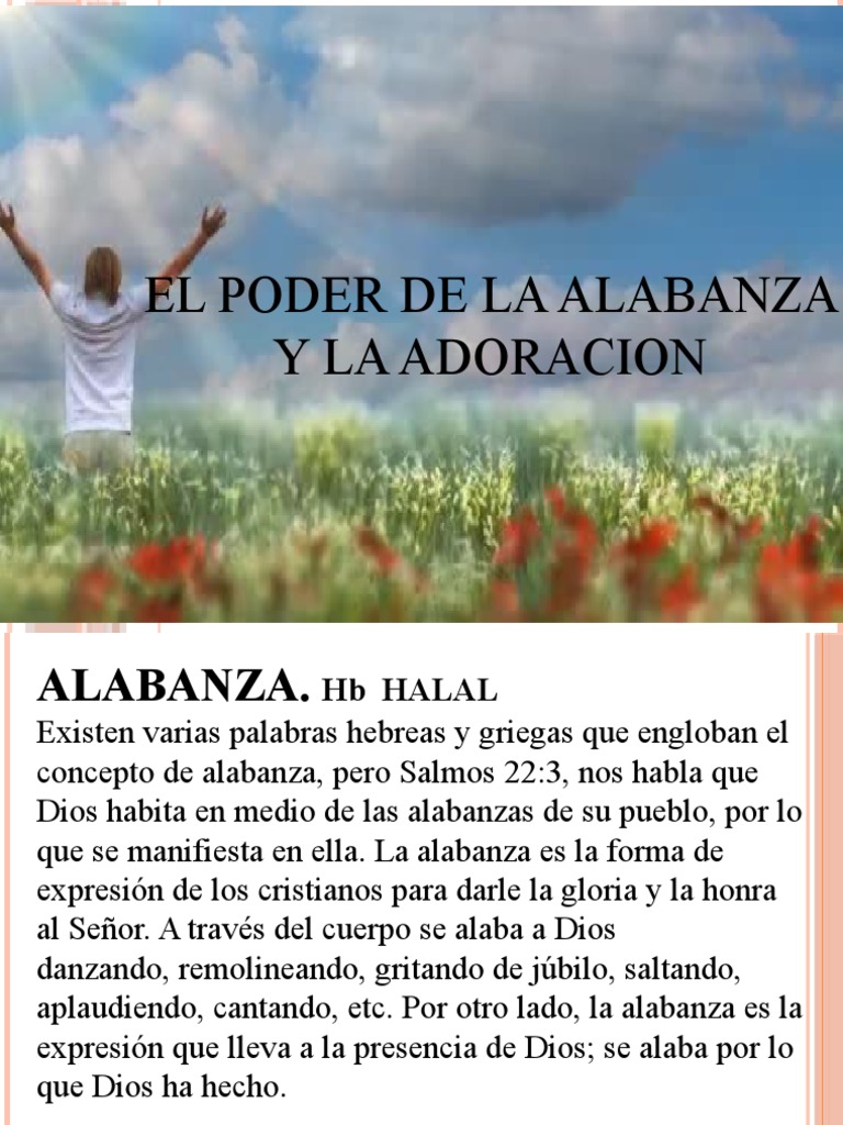 El Poder de La Alabanza | PDF | Comportamiento religioso y experiencia