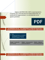 Ejes Estratégicos Del PDES 2021-2025 Reconstruyendo La Economía