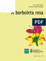 A Borboleta Rosa - Livro