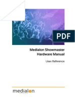 M569 1 Medialon Showmaster Hardware Manual