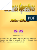 MS-DOS comandos