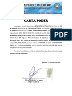 Carta Poder - de La Cruz Mayta Jhon