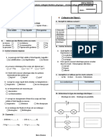 Evaluation Diagnostique 1 - 2018 2éme Année Coll PR Hafssa