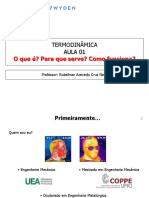 A01 - Termodinâmica - Prof. Rubelmar Neto