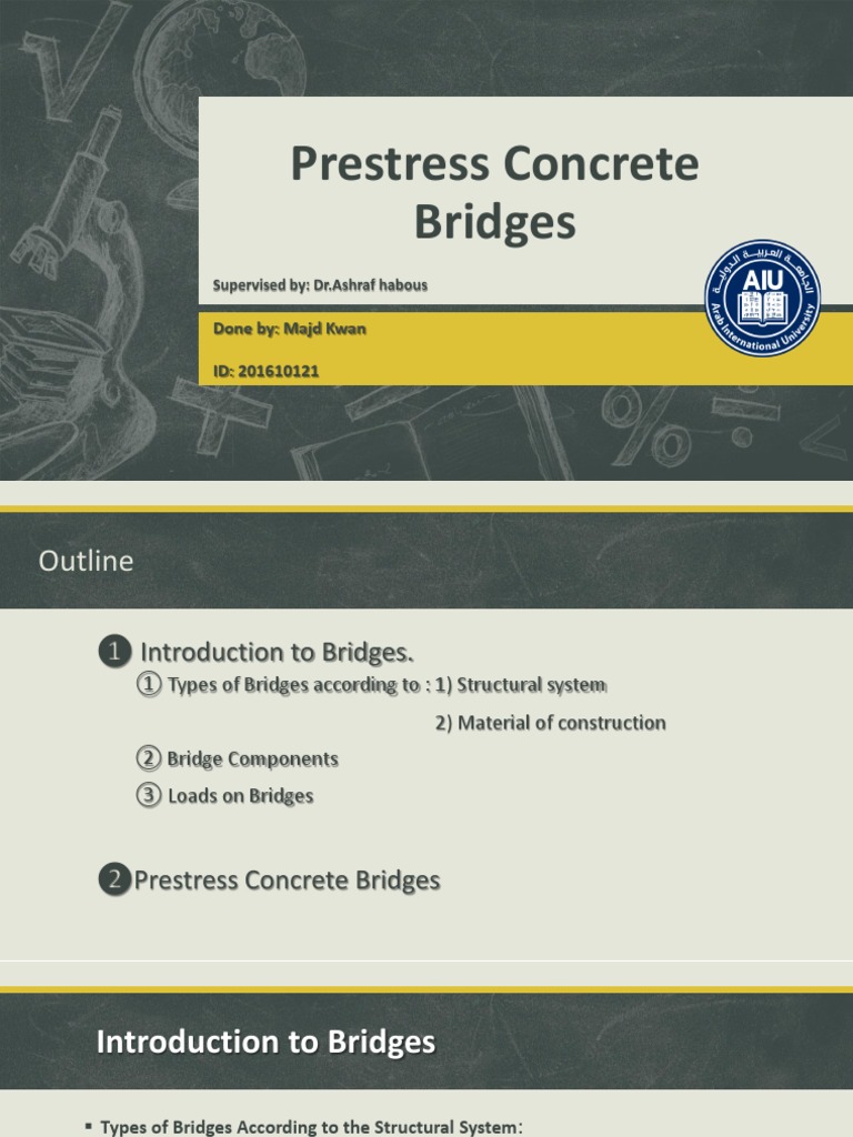 Overview of Prestressed Concrete Bridges | PDF | Prestressed Concrete ...