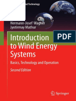 Introduction To Wind Energy Systems - Basics, Technology and Operation 2nd Ed (2013)