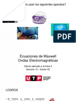 UTP - Curso Calculo Aplicado A La Fisica 2 - Ondas Electromagnéticas