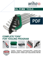 Professional Tools: Complete Torx For Tooling Program