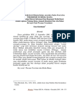 Bias Ideologis Dan Prasangka Agama Pada Wacana