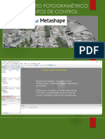 Flujo de Trabajo Agisoft Metashape Con Puntos de Control Terrestre - 10!08!21