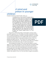 Theory of Mind and Metacognition in Children
