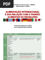 Alimentação Internacional Noturno