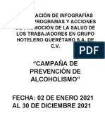 Campaña de Prevención de Alcoholismo