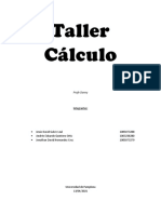 Taller Cálculo