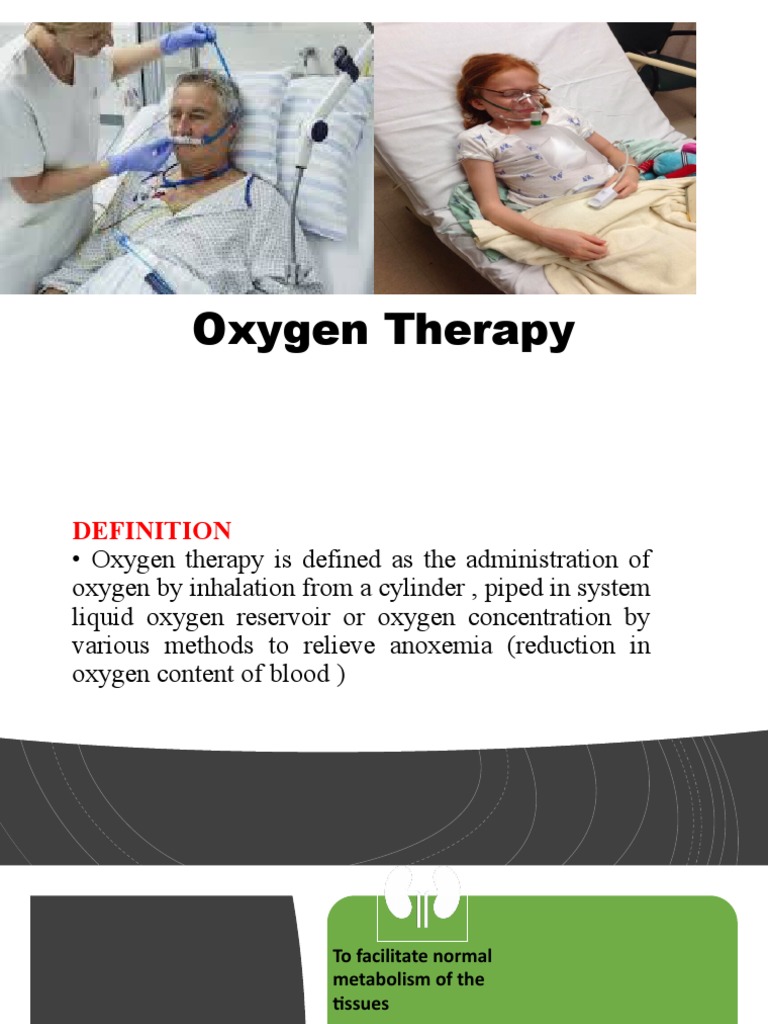 Oxygen Therapy PDF Oxygen Neonatal Intensive Care Unit