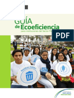 Guía de Usuario de Ecoeficiencia Para Instituciones Del Sector Público