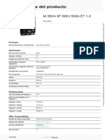 Interruptores en Caja Moldeada Powerpact Marco M - MGA36500