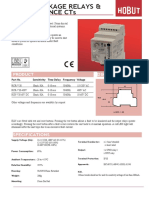 Earth Leakage Relays & CTs