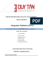 Integration Definition (IDEF) : Software Process & Quality Management Group Project