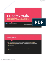 La Economía - Conceptualización