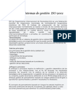 Geraralidades de la Norma  ISO9001 2015